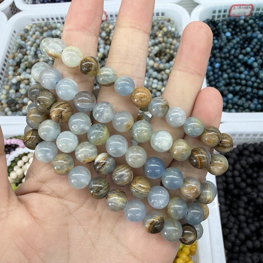 Copied - 8MM Blue Onyx Bracelet